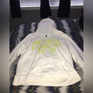 Women’s American Eagle Outfitters Cream Hoodie